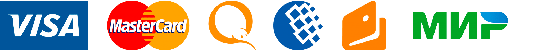 Способы оплаты